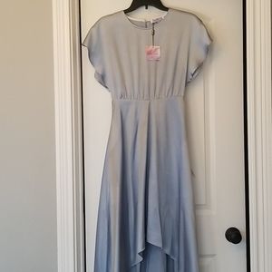 Chicwish Light Blue High-Low Dress